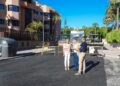 Las obras de mejora de movilidad en el entorno de la calle Edgar Neville de San Pedro Alcántara finalizarán la próxima semana
