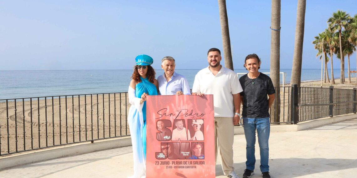 La Noche de San Juan ofrecerá más de ocho horas de música y actividades junto al mar en San Pedro Alcántara