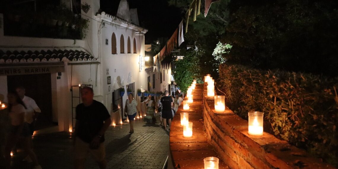 Mijas se iluminará con más de 15.000 velas para celebrar el evento ‘Mijas con alma a la luz de las velas’ del 2 al 5 de julio