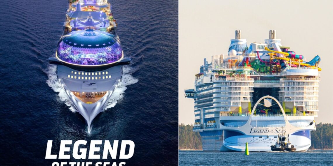 Málaga se consolida como un puerto de referencia con la llegada del ‘Legend of the Seas’, uno de los cruceros más grandes del mundo
