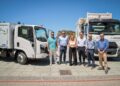 Mancomunidad y Urbaser presentan nuevos vehículos para recogida selectiva en Marbella y Casares