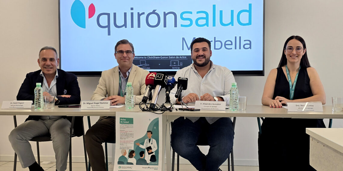 El Hospital Quirónsalud Marbella pone en marcha sus Aulas de Salud para acercar la medicina a la ciudadanía