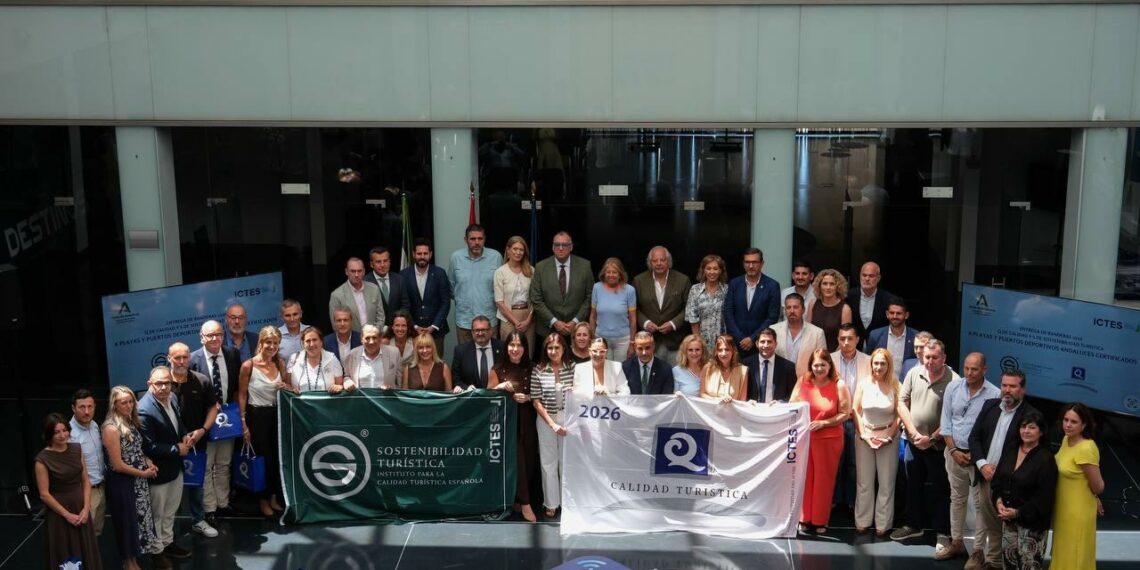 Bernal valora el liderazgo de Andalucía en certificaciones turísticas de sostenibilidad y calidad