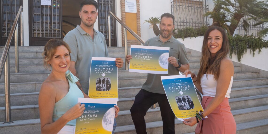 La música de Sótano Sur protagonizará el acto de presentación de la programación de Cultura en la Calle 2026