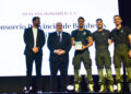 El Consorcio Provincial de Bomberos recibe una Mención Honorífica de Casares por su labor durante las inundaciones de febrero