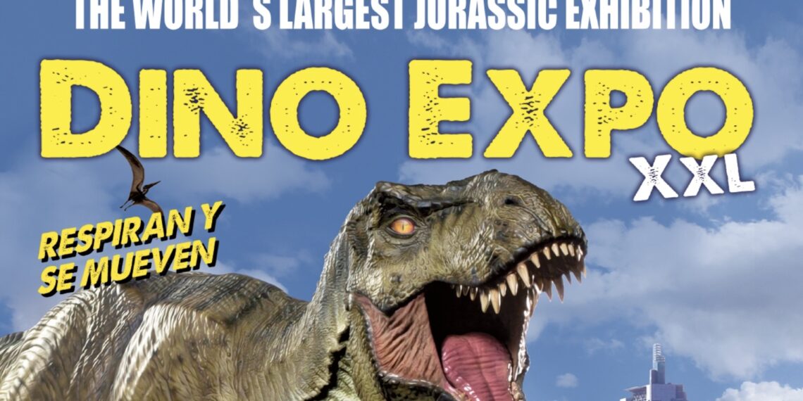 Estepona acoge desde el sábado Dino Expo XXL, la mayor exposición de dinosaurios a escala real