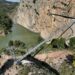 El nuevo puente colgante del Caminito del Rey, de 110 metros de largo, se abre al público el miércoles 10 de junio