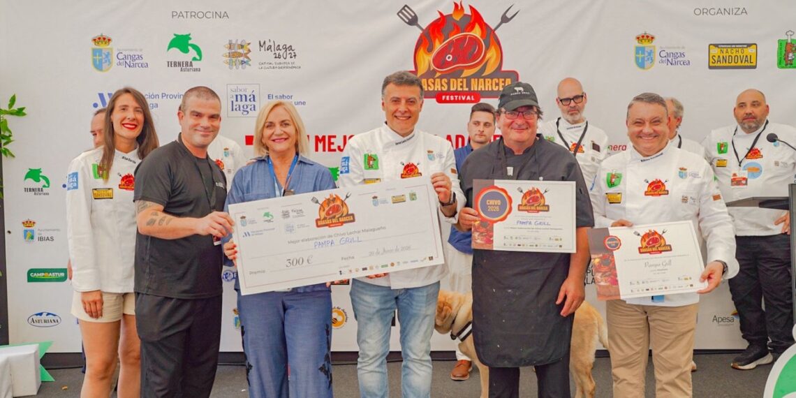Sabor a Málaga promociona la gastronomía malagueña en el Festival Brasas del Narcea junto a ocho empresas productoras