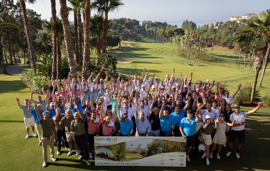 Turismo Costa del Sol reúne en la XXVII edición del Pro-Am Costa del Golf Turismo a profesionales, campos de golf e instituciones