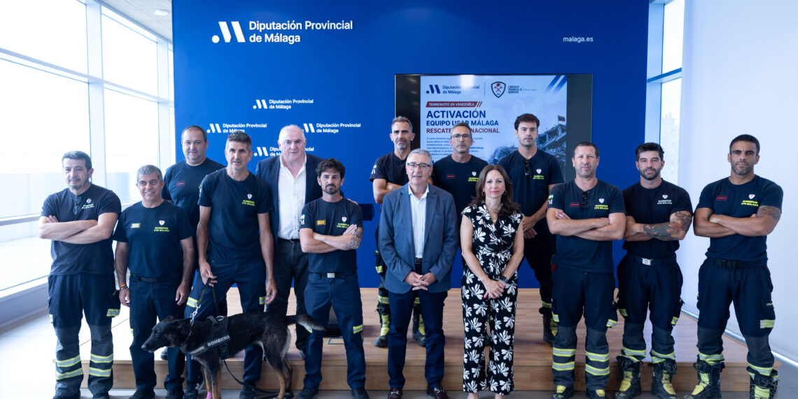 Diputación reconoce la labor de los bomberos del Consorcio Provincial que han participado en las tareas de búsqueda y rescate en Venezuela