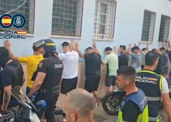 Diez detenidos de un clan tras una reyerta multitudinaria en Málaga capital