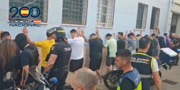 Diez detenidos de un clan tras una reyerta multitudinaria en Málaga capital