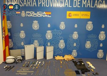 Desarticulado un grupo criminal dedicado a los robos con fuerza en viviendas en Málaga