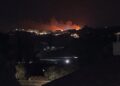 Declarado esta madrugada un incendio en el Cerrado del Águila en Mijas