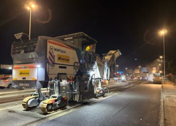 La Junta renueva el firme de diez kilómetros de la autovía A-357 de acceso a Málaga