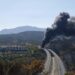Dos fallecidos y siete heridos tras el impacto e incendio de un camión en la AP-7 en Benahavís