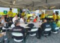 Desalojadas unas 96 personas de los apartamentos Four Season por el incendio de Benahavís