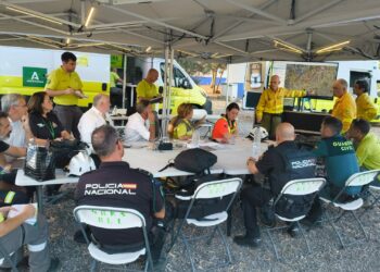 Desalojadas unas 96 personas de los apartamentos Four Season por el incendio de Benahavís