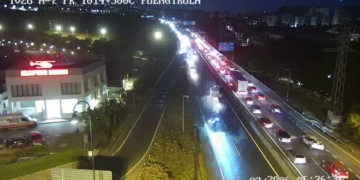 Más de dos kilómetros de retenciones por un accidente en la A-7 a la altura de Fuengirola