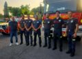 Marbella moviliza un equipo de cinco bomberos para reforzar las labores de extinción del incendio de Ávila