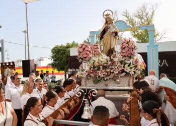 Marbella se rinde a su Patrona, la Virgen del Carmen Coronada, y sale a la calle para celebrar su festividad
