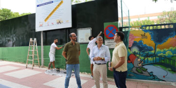 El Ayuntamiento ejecuta este verano actuaciones de conservación y mejora en los cinco colegios públicos de San Pedro Alcántara