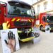 La Diputación se sitúa como referente nacional en la gestión y la intervención en emergencias con dos nuevos vehículos logísticos del Consorcio Provincial de Bomberos