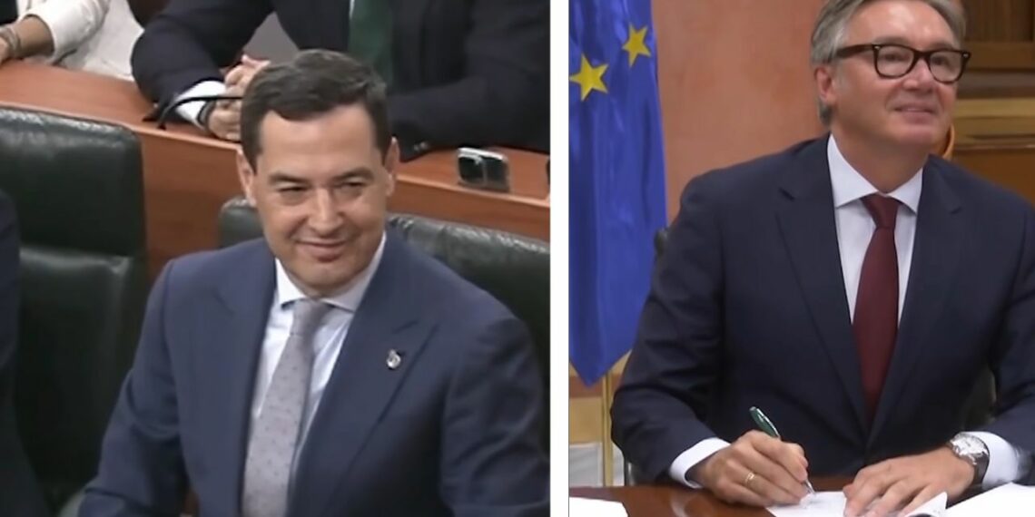 Moreno firma con Vox un acuerdo de legislatura con Gavira de vicepresidente