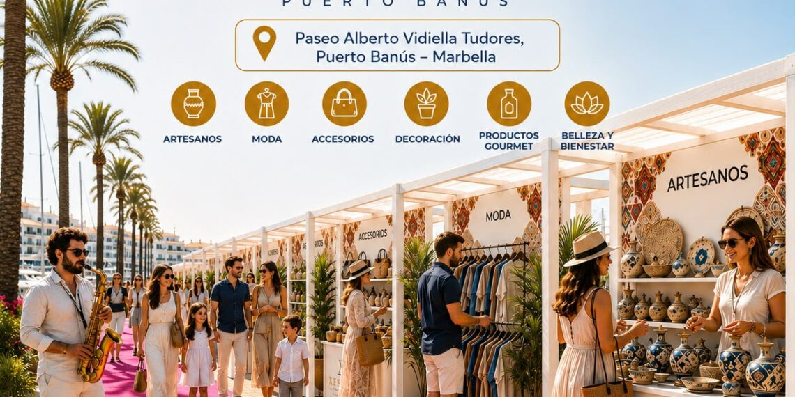 Puerto Banús estrena este agosto el XENSES Market: compras, música en directo y moda frente al mar