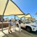 El Ayuntamiento de Fuengirola culmina la instalación de zonas de sombra en paradas de taxi para impulsar la sostenibilidad turística