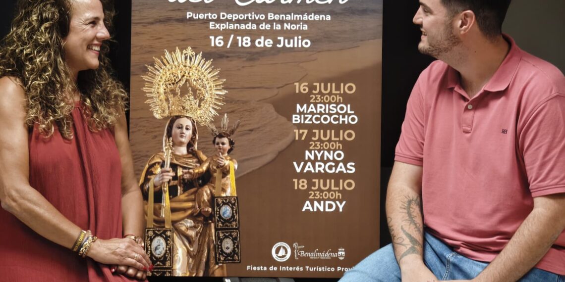 La Veladilla del Carmen 2026 llenará el Puerto Deportivo de Benalmádena de música, tradición y devoción del 16 al 18 de julio