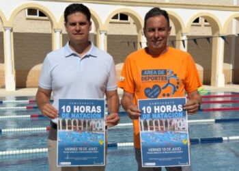 El Polideportivo Ramón Rico se prepara para albergar las tradicionales ‘10 Horas de Natación’, que prevé cerca de 300 participantes