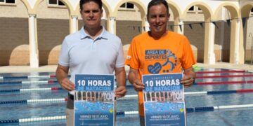 El Polideportivo Ramón Rico se prepara para albergar las tradicionales ‘10 Horas de Natación’, que prevé cerca de 300 participantes