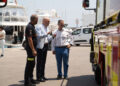 Benalmádena presenta tres nuevas autobombas para reforzar y modernizar el Servicio de Bomberos