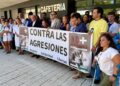 Concentración en repulsa por la agresión sufrida por una médica residente de Atención Primaria