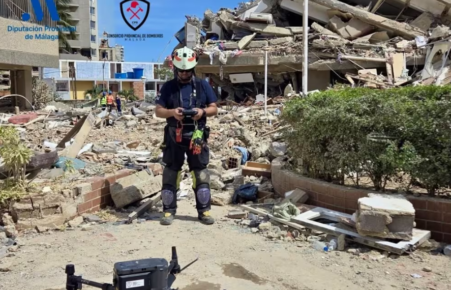 Los bomberos del Consorcio Provincial de Málaga vuelven de Venezuela tras ayudar por los daños de los terremotos