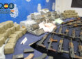 Nuevo golpe al crimen organizado con la incautación en Málaga de un arsenal de armas
