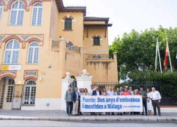 Alcaldes del PP piden en catalán a Óscar Puente inversiones reales para Málaga tras “dos años de atascos y mentiras”