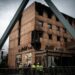 Todo listo para comenzar la demolición del hotel Ibis de Málaga, con dos meses de trabajos por delante