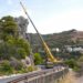 Corte temporal de la carretera A-7150 de Casares del 5 al 7 de agosto