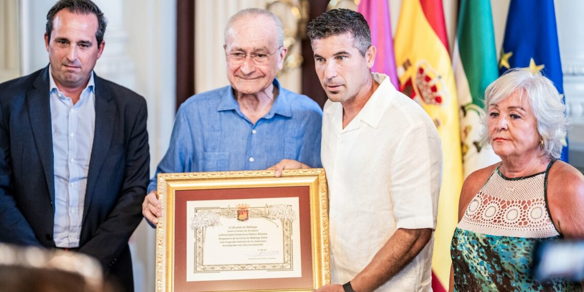 Funes, el hombre del «milagro», ya es pregonero de la Feria de Málaga: «El agradecimiento siempre será eterno»