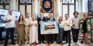 El cupón de la ONCE lleva la Feria de Málaga a toda España
