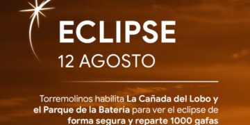 Torremolinos prepara la Cañada del Lobo y el Parque de la Batería para observar el eclipse solar del 12 de agosto