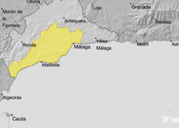Aemet activa el aviso amarillo por calor este miércoles en la Costa del Sol