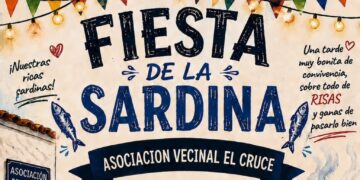 El Ayuntamiento colabora en la Fiesta de la Sardina de la asociación vecinal El Cruce de San Pedro Alcántara