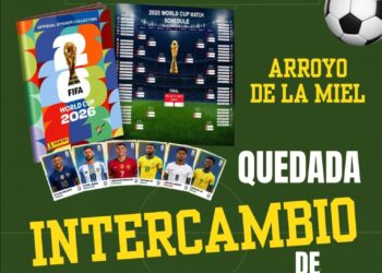 Organizan una quedada para el intercambio de cromos en el Arroyo de la Miel