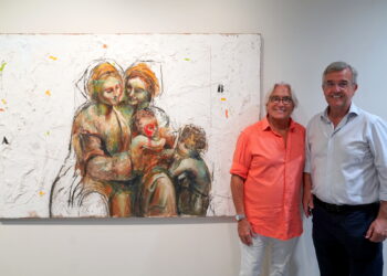 El Mirador del Carmen acoge la exposición ‘De la figura a la materia’ del pintor Alejandro Hermann