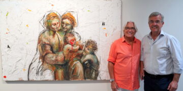El Mirador del Carmen acoge la exposición ‘De la figura a la materia’ del pintor Alejandro Hermann