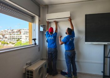 Arranca la segunda fase del plan de climatización de los centros educativos de Estepona