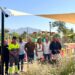 Mijas avanza en la instalación de 6.000 metros cuadrados de toldos en el Gran Parque para mejorar el uso de la instalación
